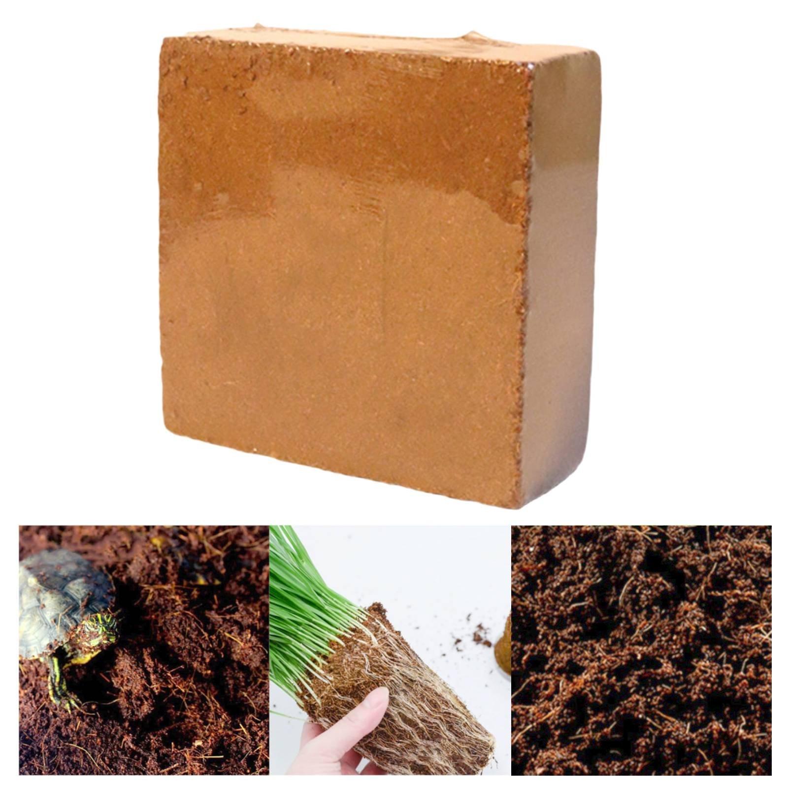 Coco Coir Block - Cocos Coir Brick, prasowane włókno kokosowe